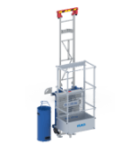 MC 250 MATERIAL HOIST for tubular scaffolding